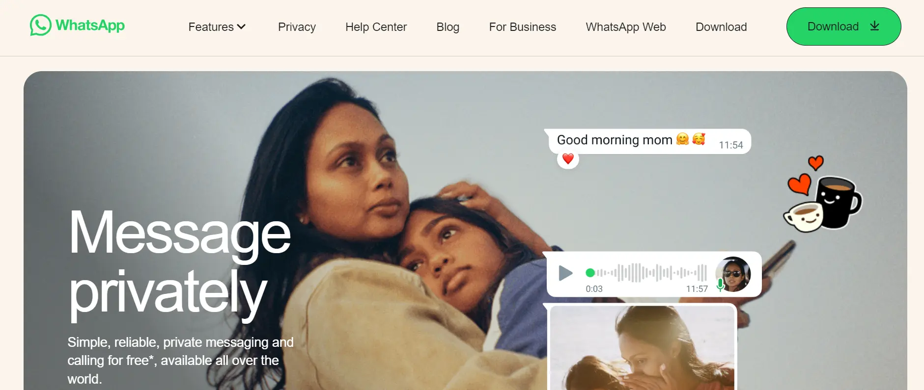 WhatsApp: Direct Communication and Customer Support